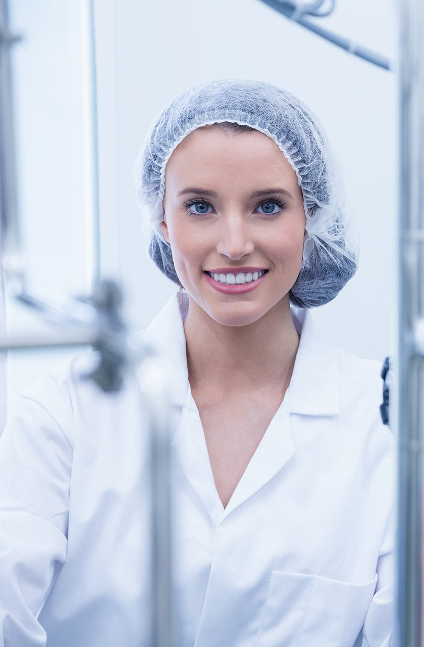 CannaCap™ 21" Double Elastic Hair Net - 2000 count