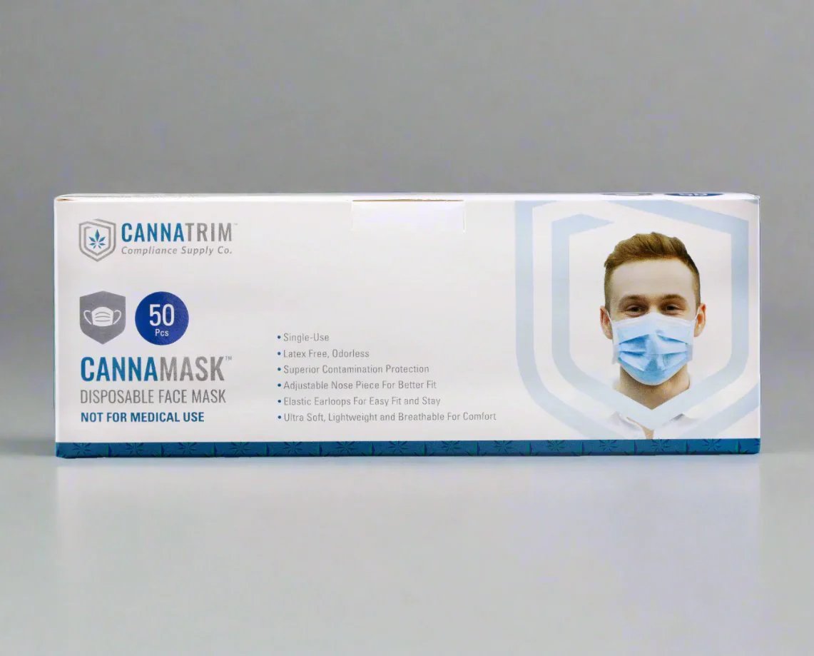 CannaMask™ Disposable Face Masks - 2000 count