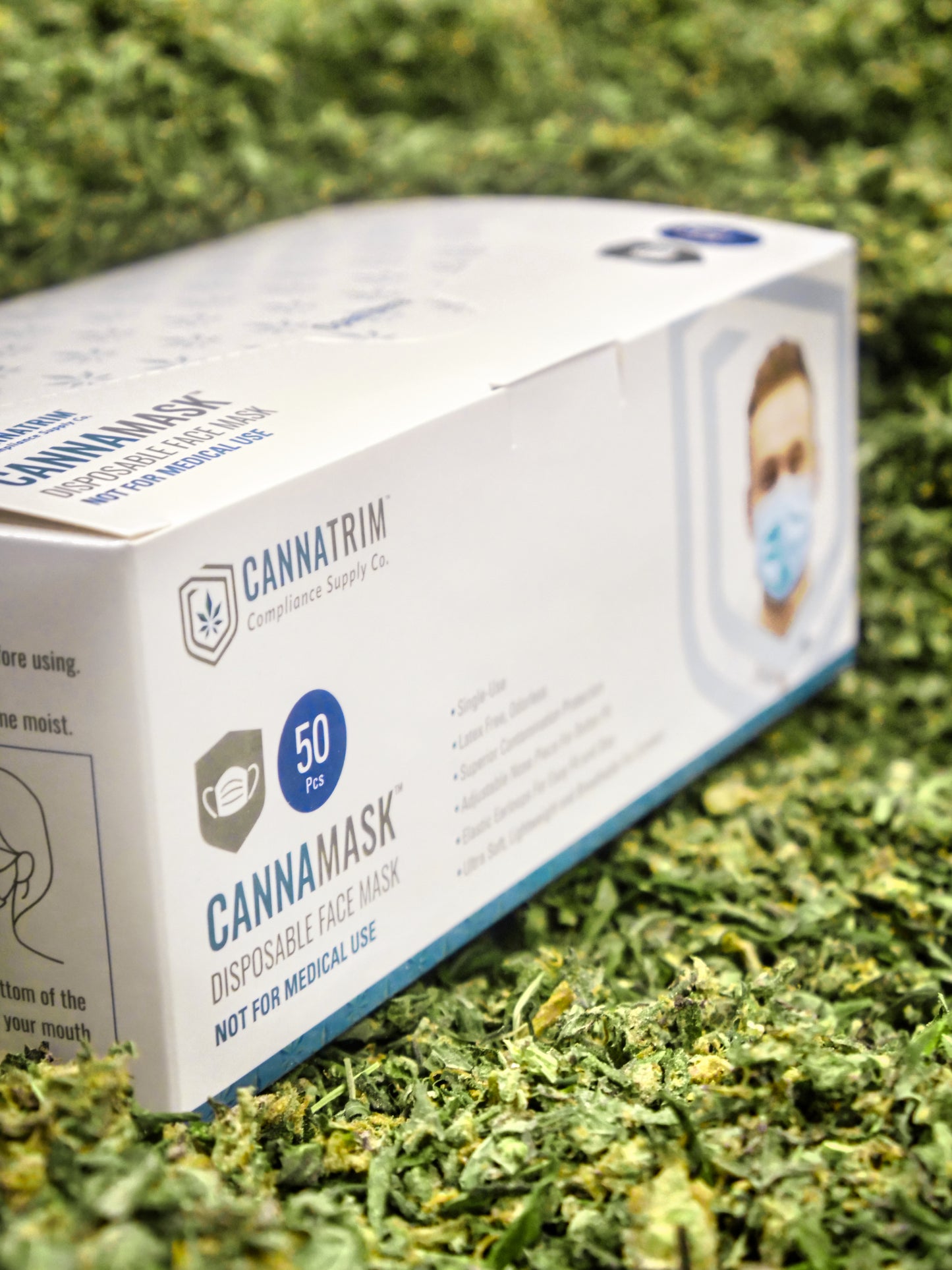 CannaMask™ Disposable Face Masks - 2000 count