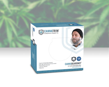 CannaBeardNet™ 18" Elastic Band Beard Cover - 2000 count